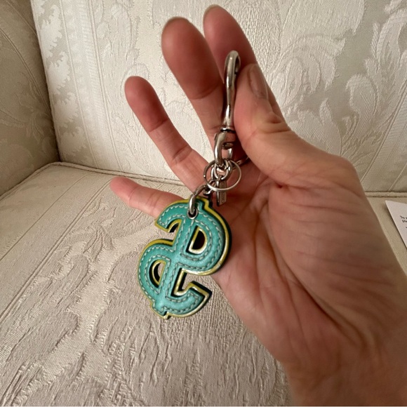 Lovely! Coach dollar sign keychain Charm lowest on market - Picture 3 of 4
